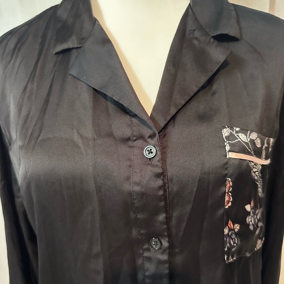 Apt. 9 Black Satin Sleepwear - Picture 6 of 10